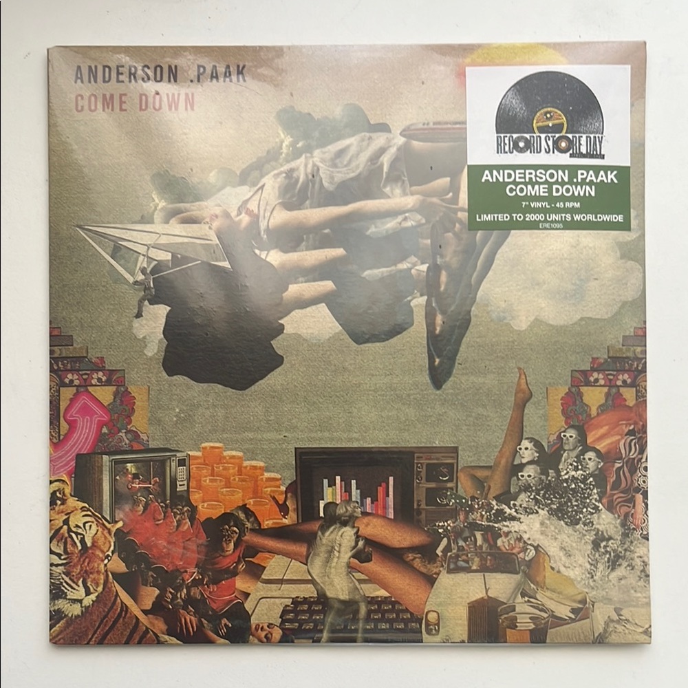 Anderson .Paak 'Come Down' Vinyl Record